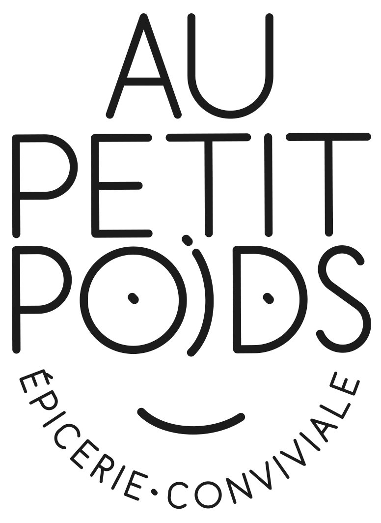 Logo Au Petit Poids, épicerie de quartier à Braine-le-Château